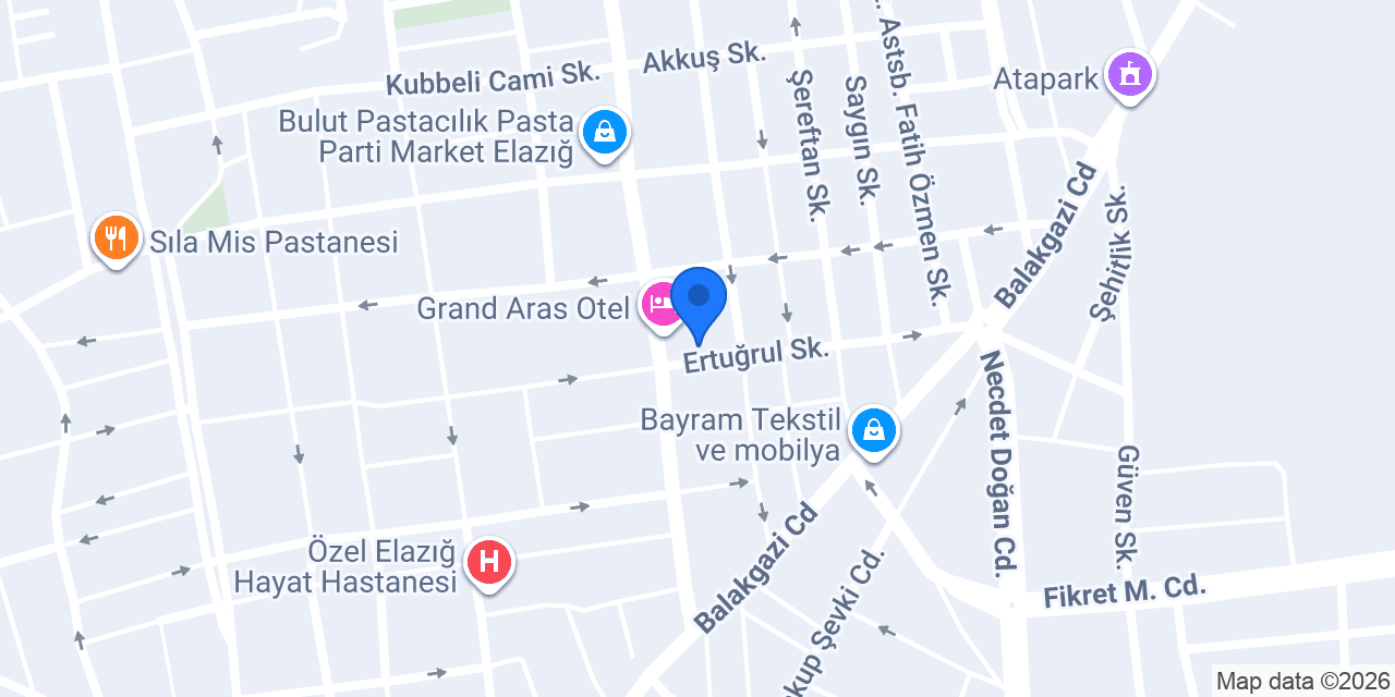 Harput Ambalaj Poşetçilik Temizlik konumu
