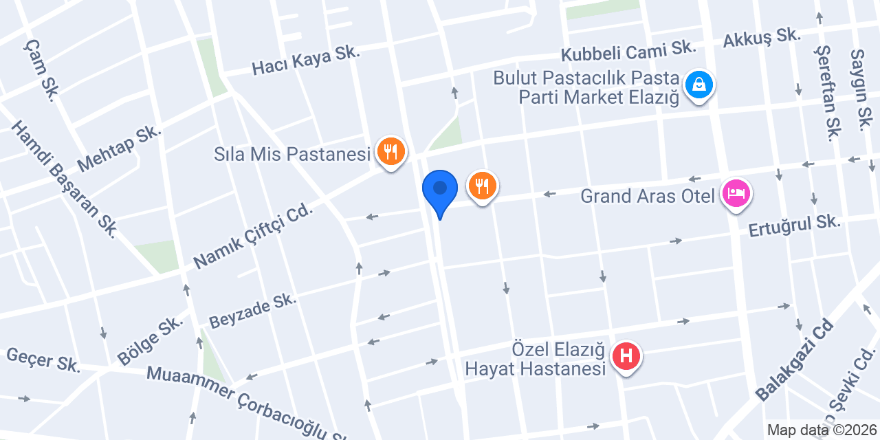 Okar Oto Kiralama konumu
