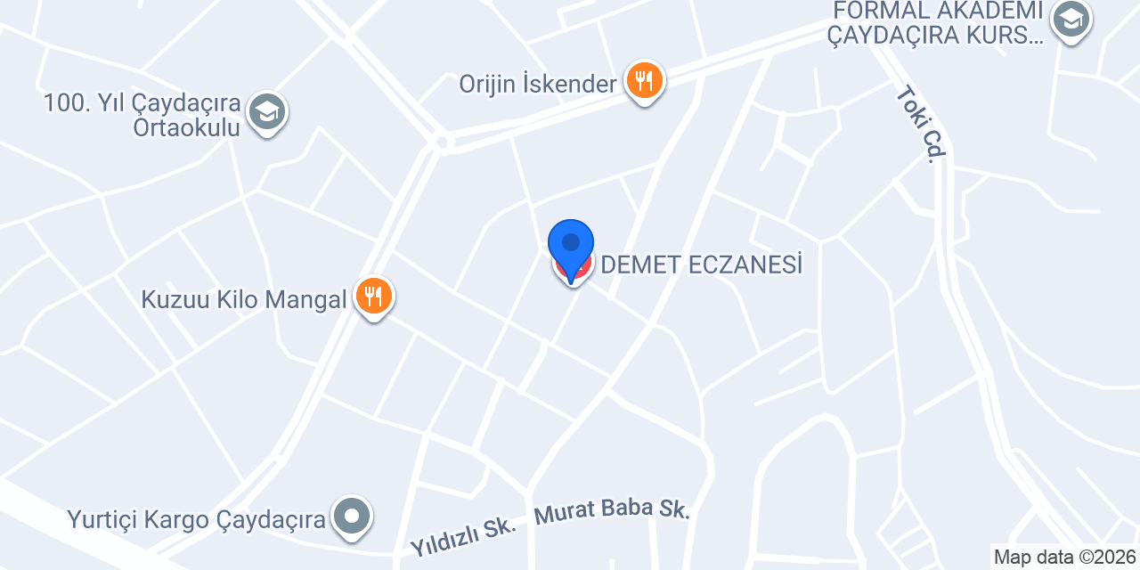 DEMET ECZANESİ konumu