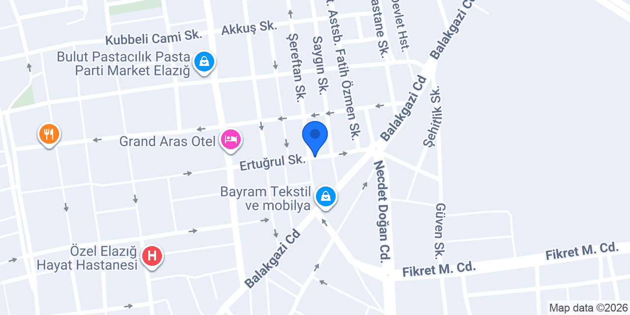 Ertaşlar Pide Fırını konumu