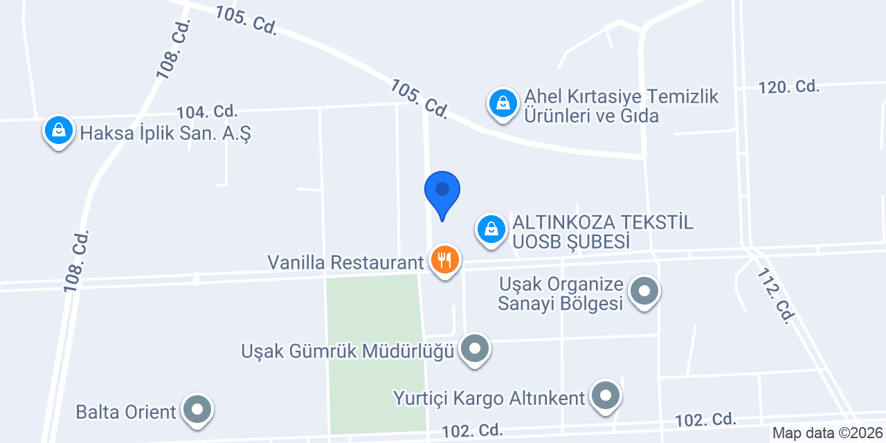 Alkar Atlas Tekstil San. Tic. İhr. Ltd. Şti. konumu