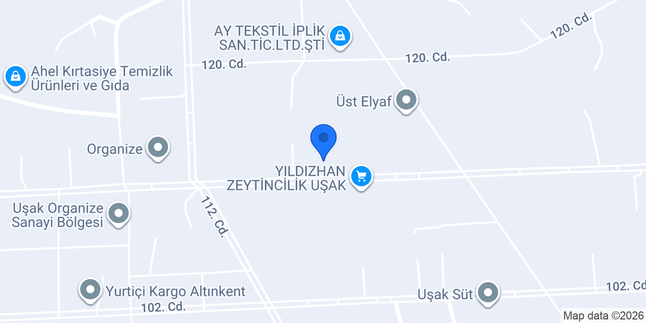 Pamukçu Tekstil konumu