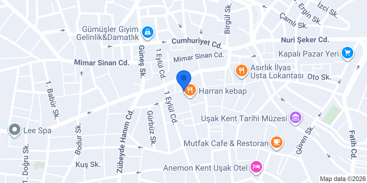 Uşak İlk Haber konumu