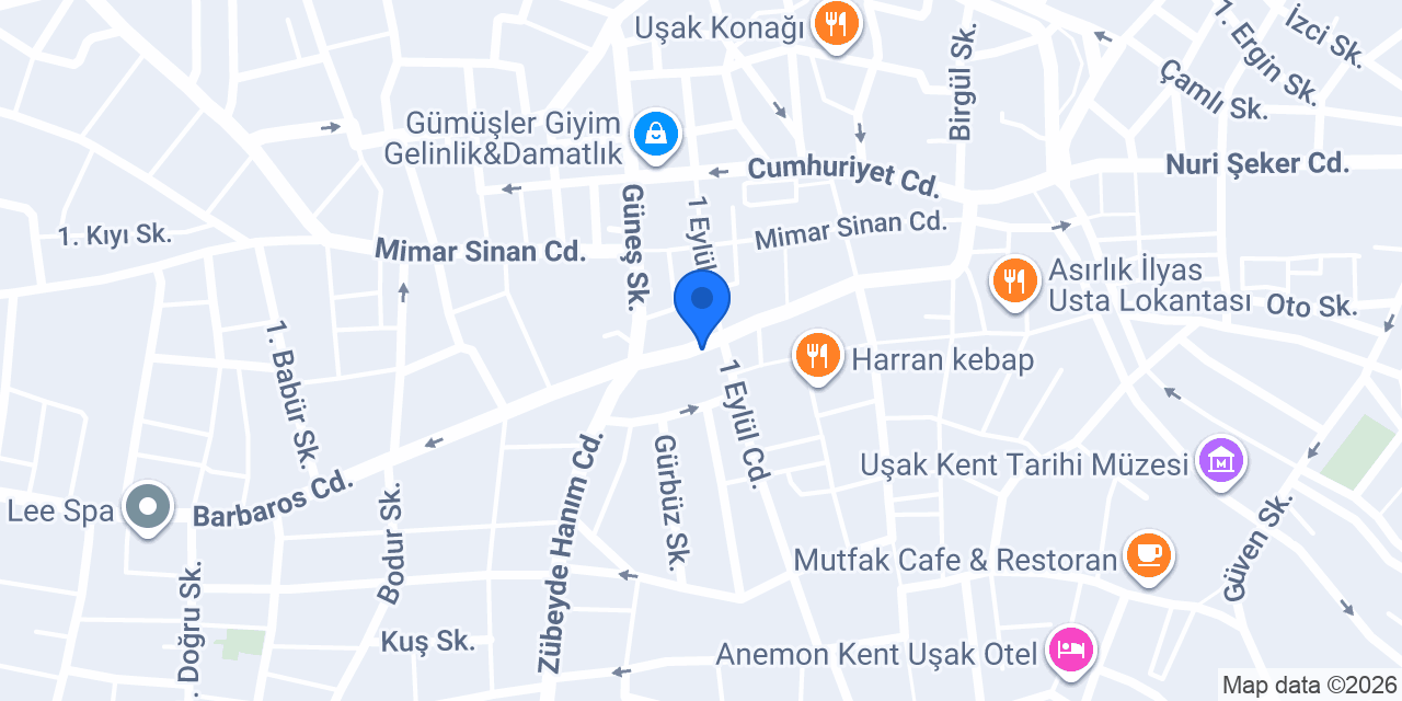 Eylül Eczanesi konumu