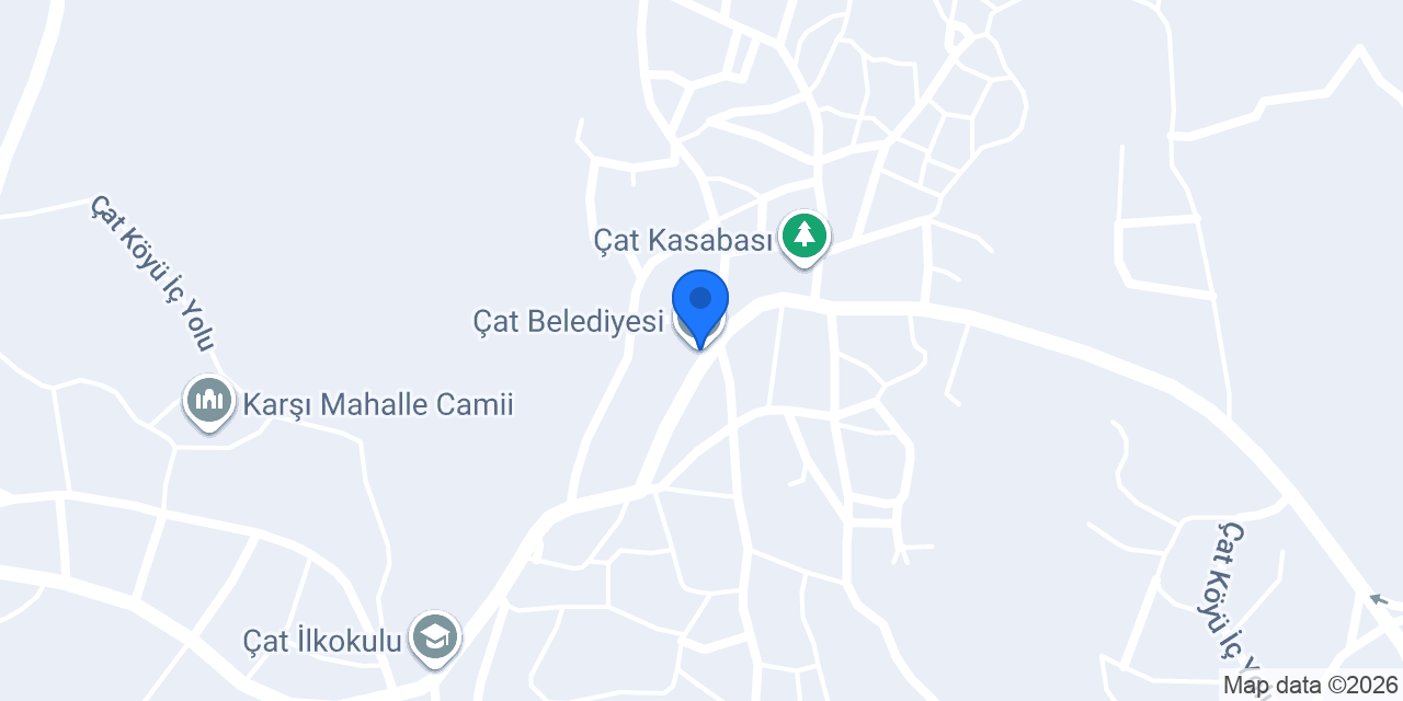 Çat Belediyesi konumu