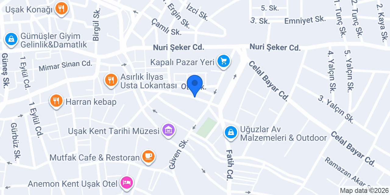 Gümüş Motor konumu
