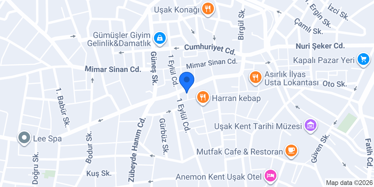 Çakabey Hotel konumu