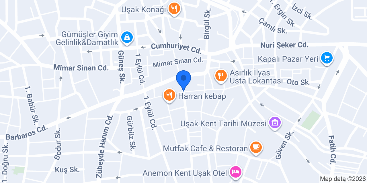Dost Öğretmen Emlak konumu
