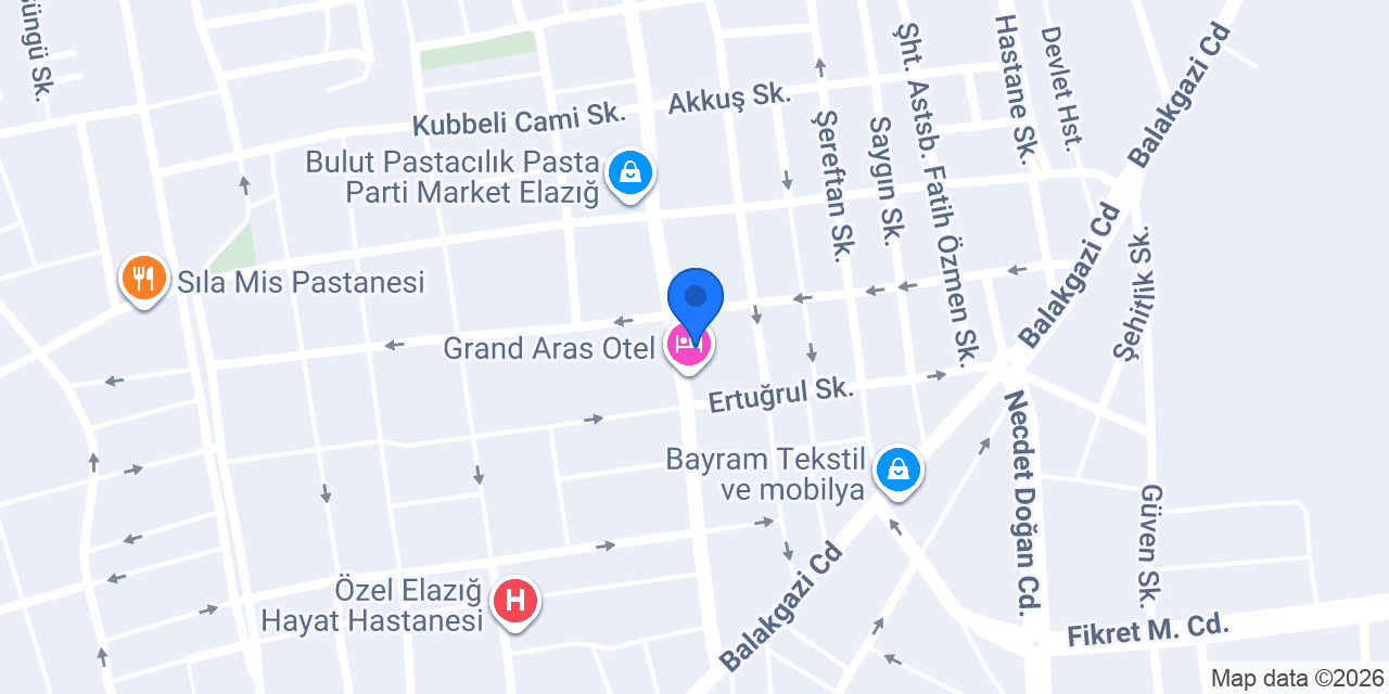 ÇATI EMLAK konumu