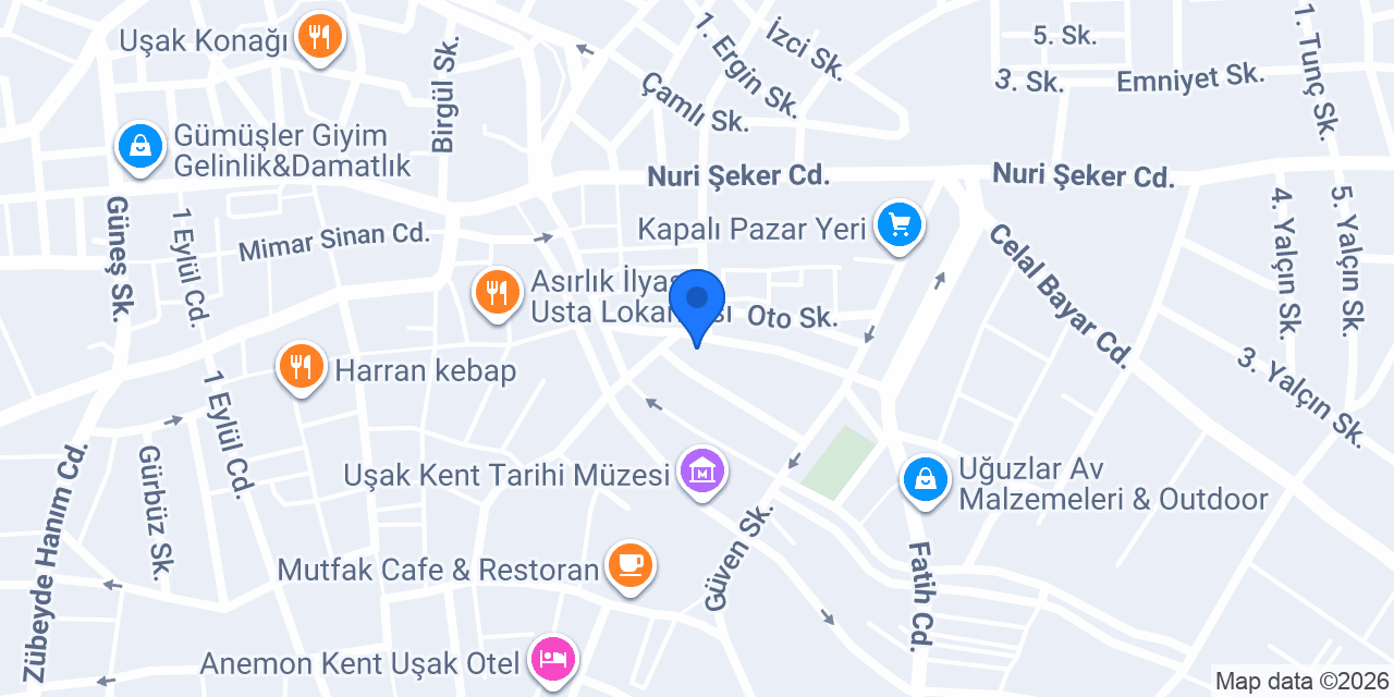Dönmez Ticaret konumu