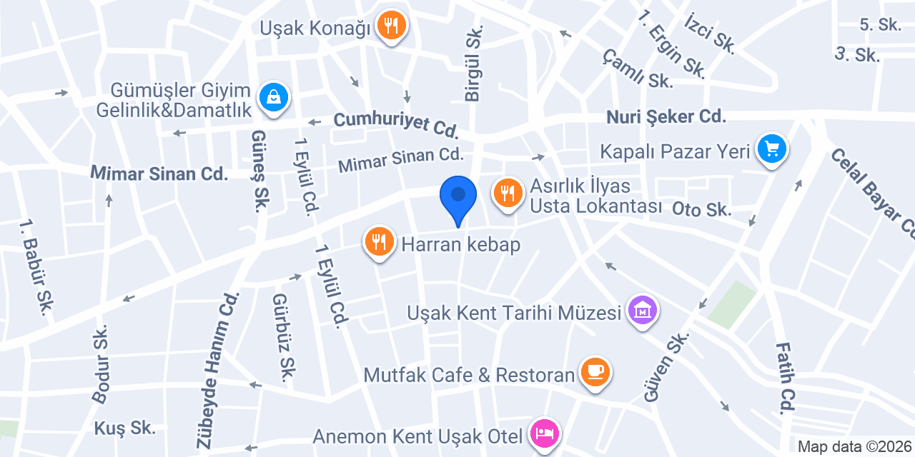 Erdilek Sürücü Kursu konumu