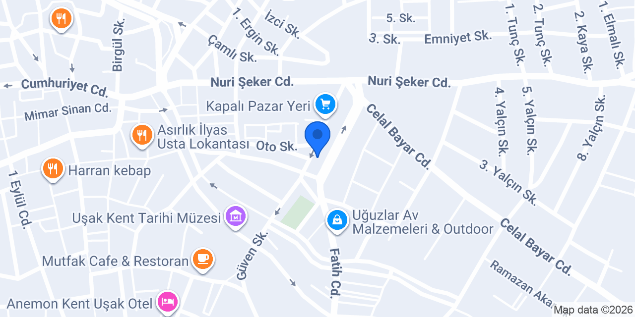 AYGÜN NEON konumu