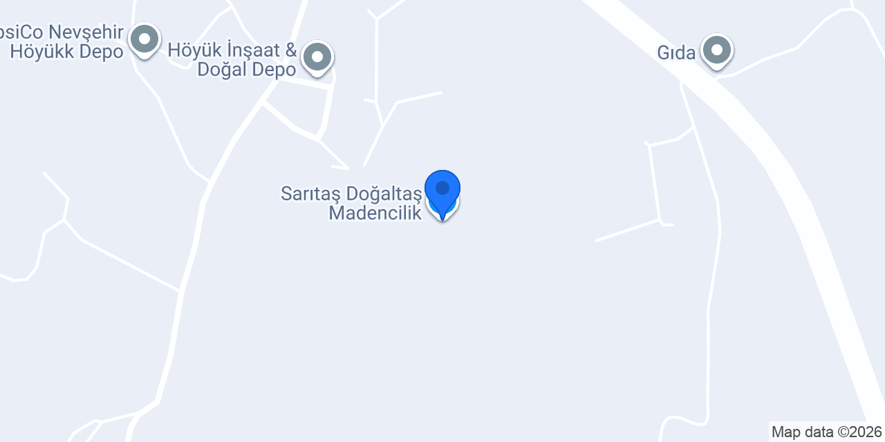 Sarıtaş Doğaltaş Madencilik konumu