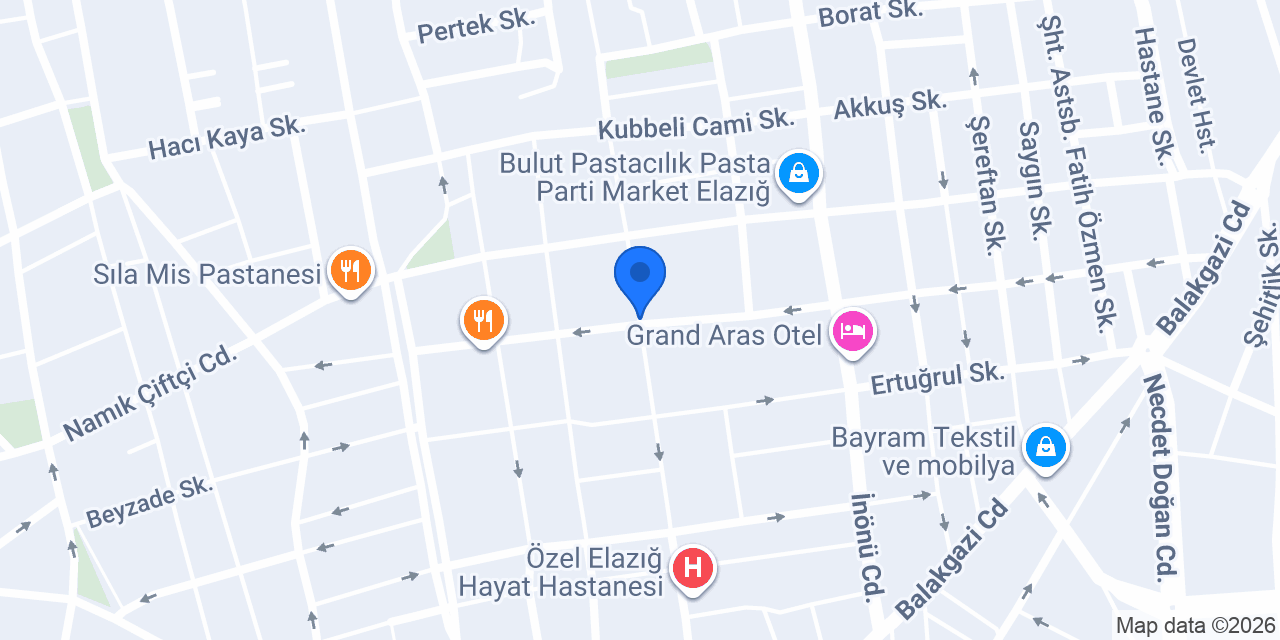 Başak Kuyumculuk konumu