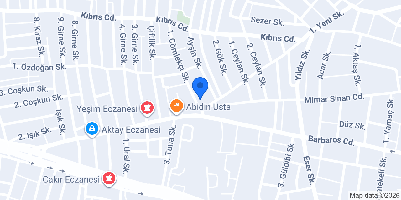 Eşmeli Döner Salonu konumu