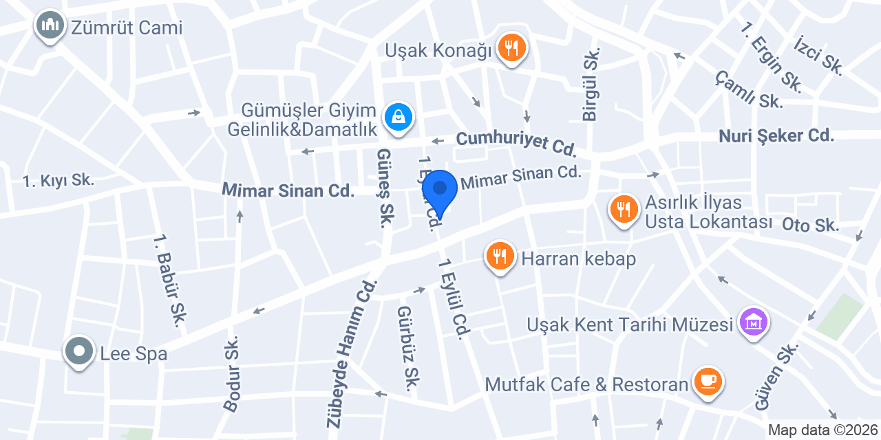 Ramazan Sancak Veteriner Kliniği konumu