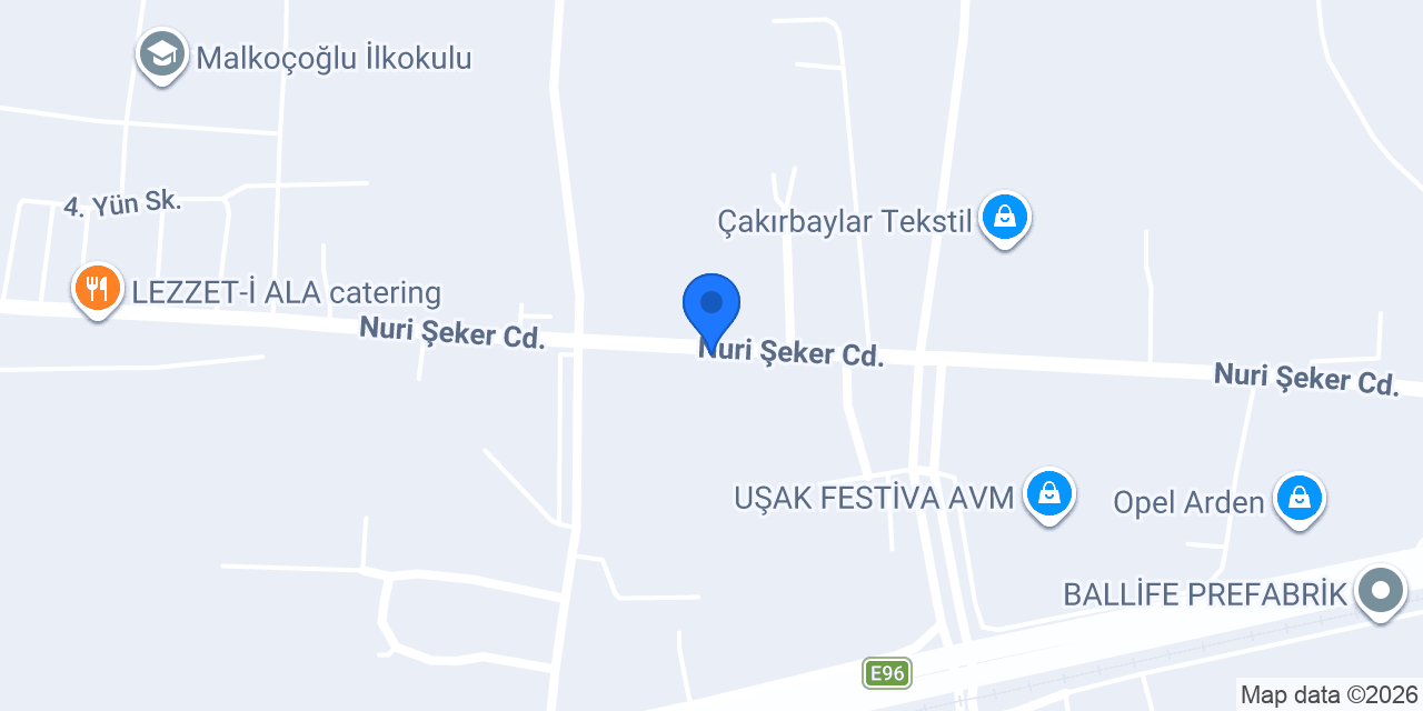 HANSOY TEKSTİL GERİ DÖNÜŞÜM konumu