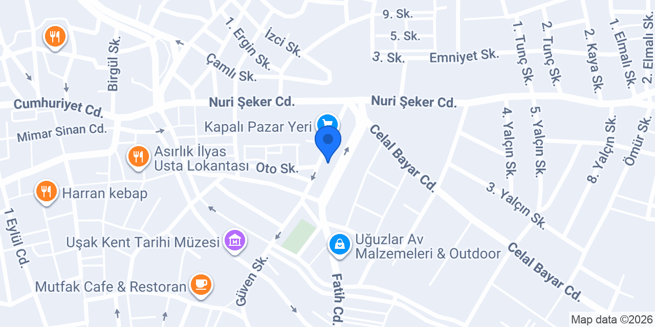 Sarayaltı Pide Salonu konumu