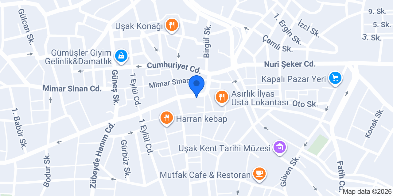 Maruf Elektronik konumu