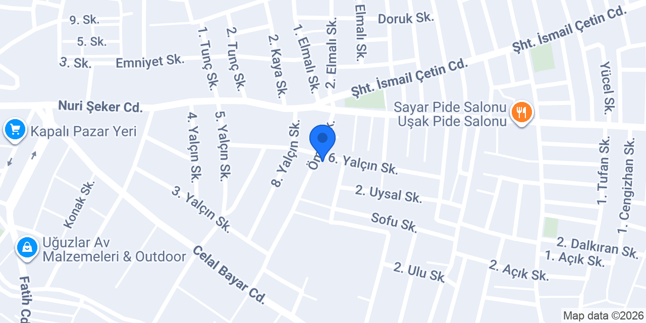 Beral Mobilya konumu