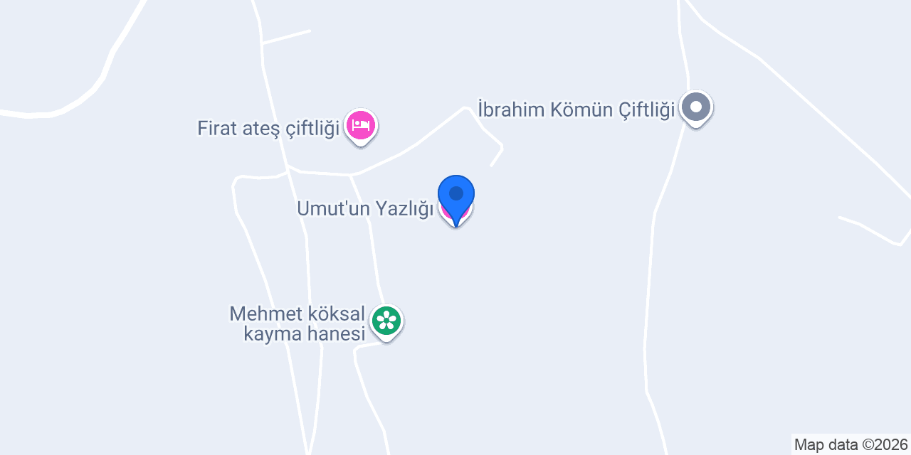 Umut'un Yazlığı konumu