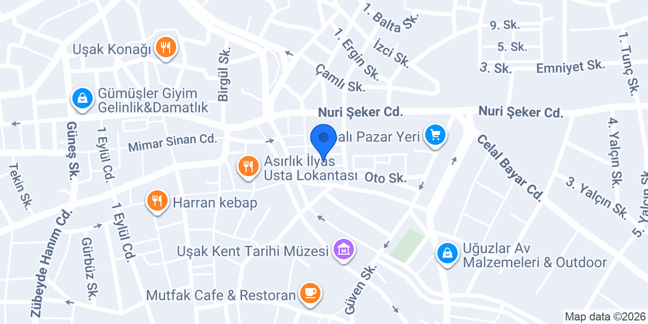 Yeșildere Ambalaj &Gıda Sinan Çömen & Ali Çömen konumu