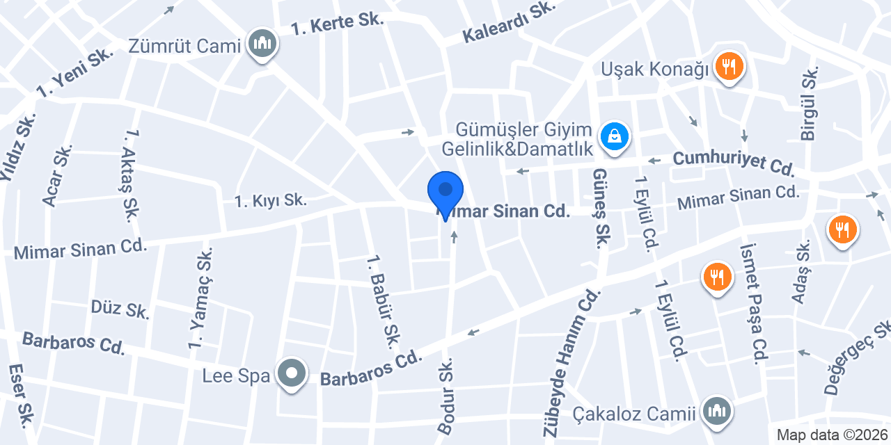 Başak Katmer ve Unlu Mamülleri konumu