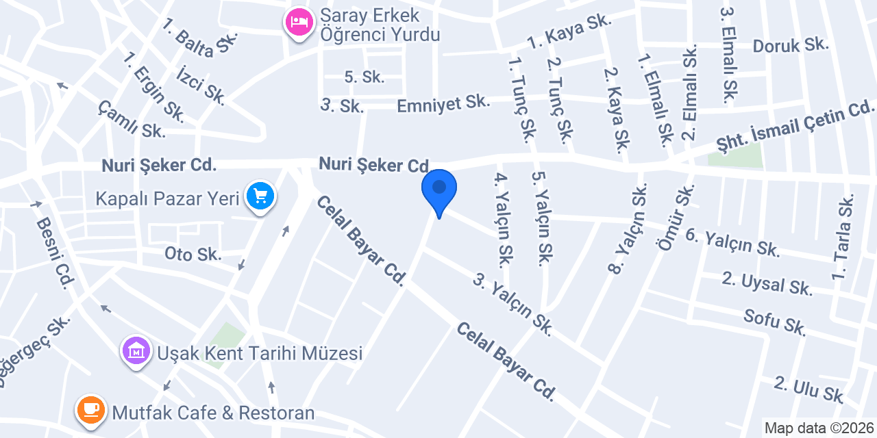 CEVHER MAKİNA-SİNGER&PFAFF konumu