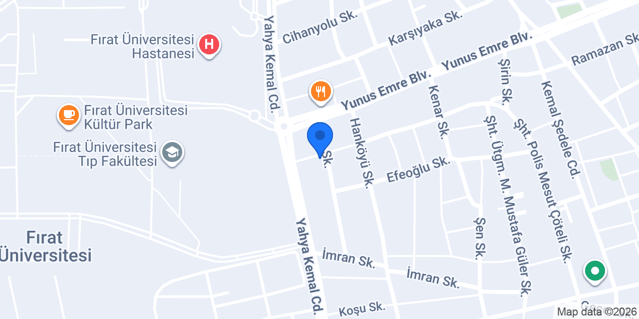 Fatih Genç Kitabevi konumu