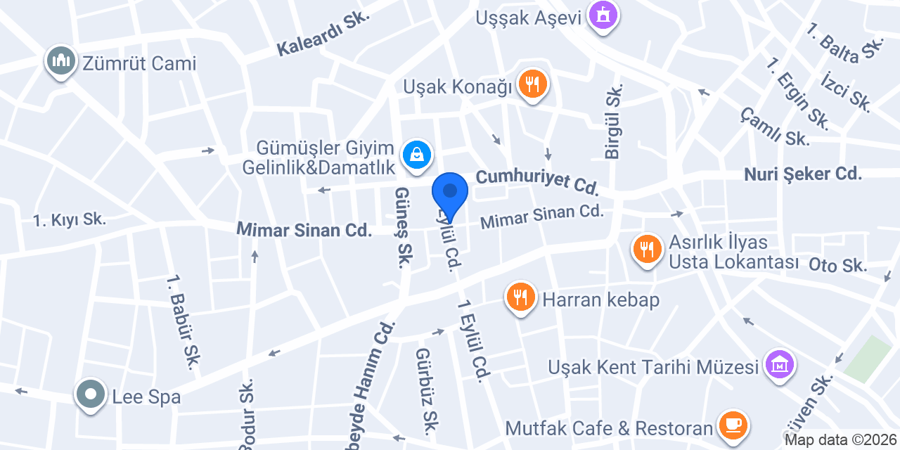Özçelik Eczanesi konumu