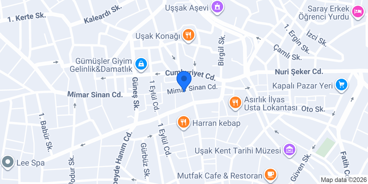 GÜRPINAR KUYUMCULUK konumu