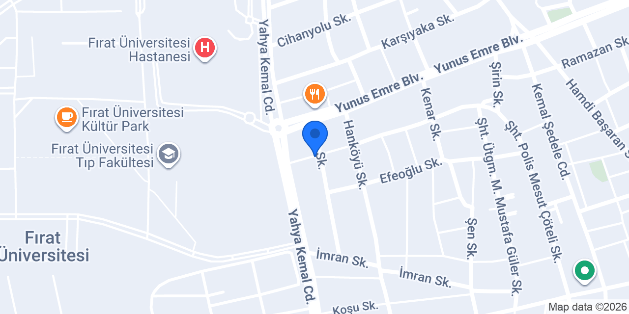 Nefha Kitap Kafe konumu