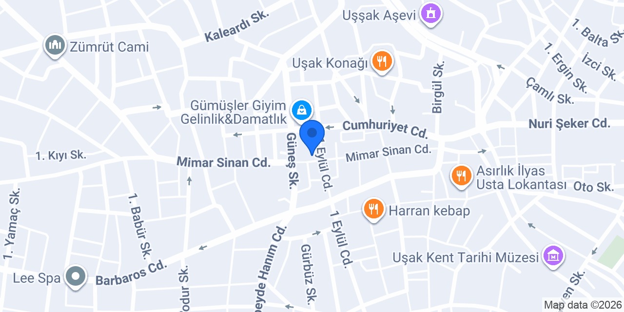 Mendepazarı Eczanesi konumu