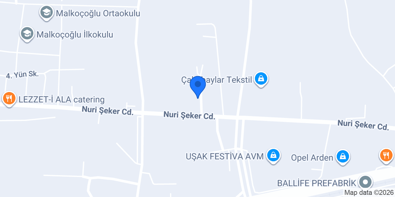 Aksa Keçe San. Ltd. Şti. konumu