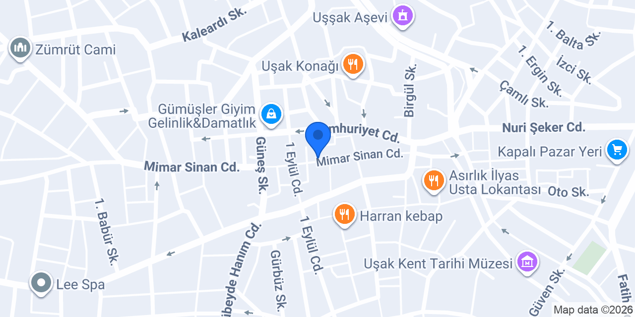 Nene Hatun Cağ Kebabı konumu