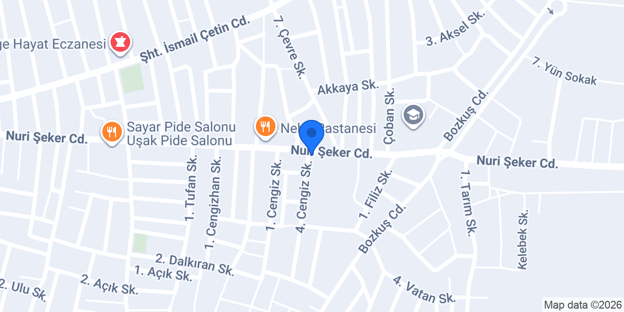 Ateş Pide Salonu konumu