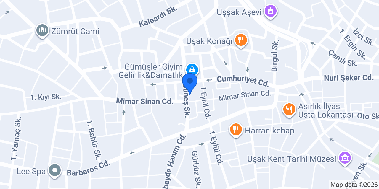 UŞAK ANAHTARCI TURĞAY konumu