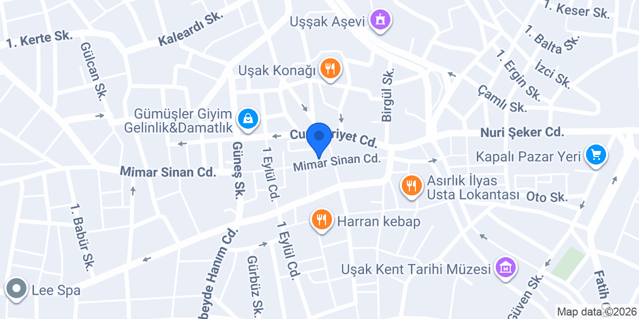 Çelik Kuyumculuk konumu
