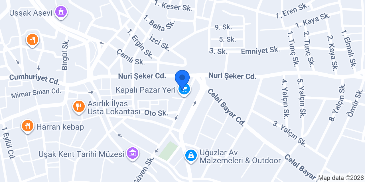 Ayşe Ayvaz Terzi konumu