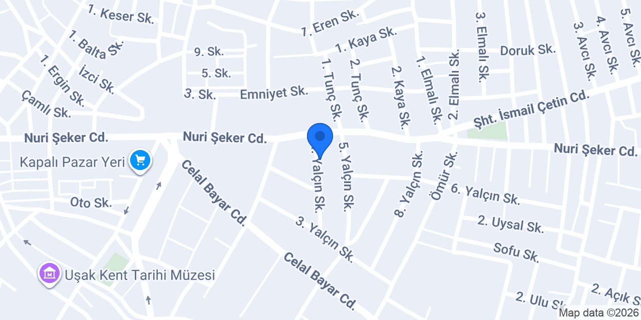 Uşak tasarım elektrik konumu