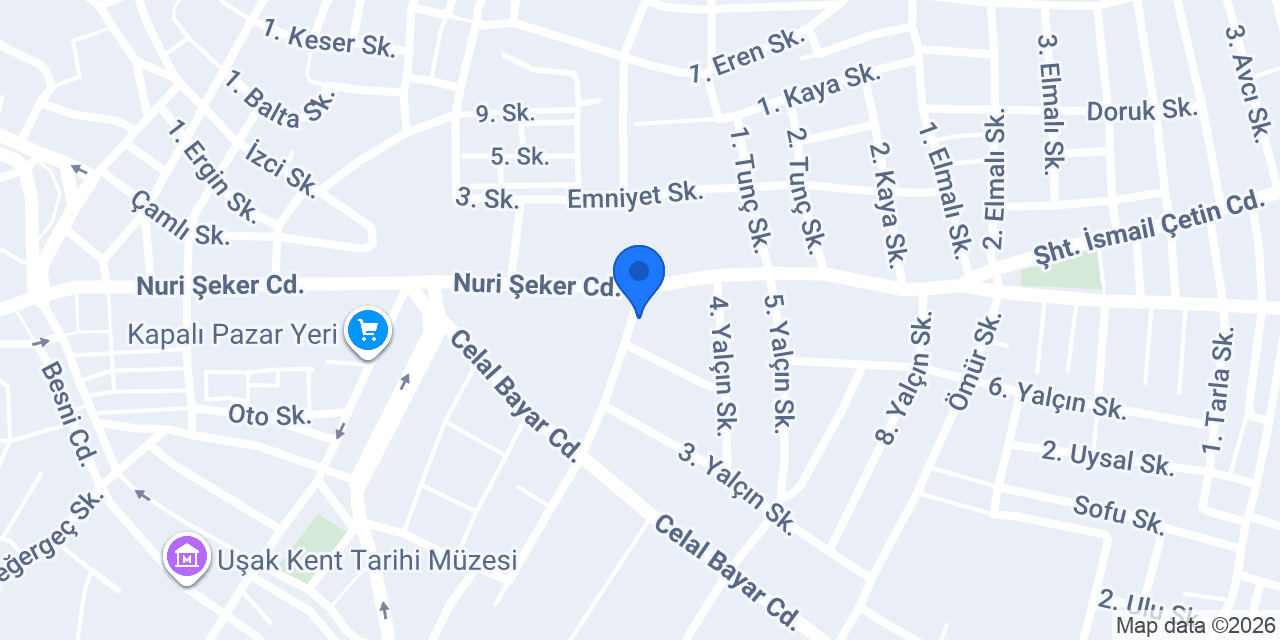Kader Bayan Kuaförü konumu