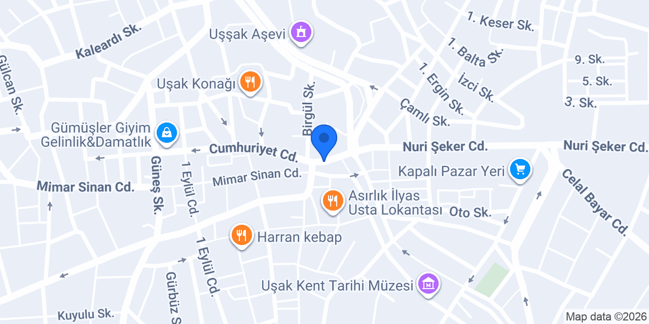 Eşmeli Otomotiv konumu