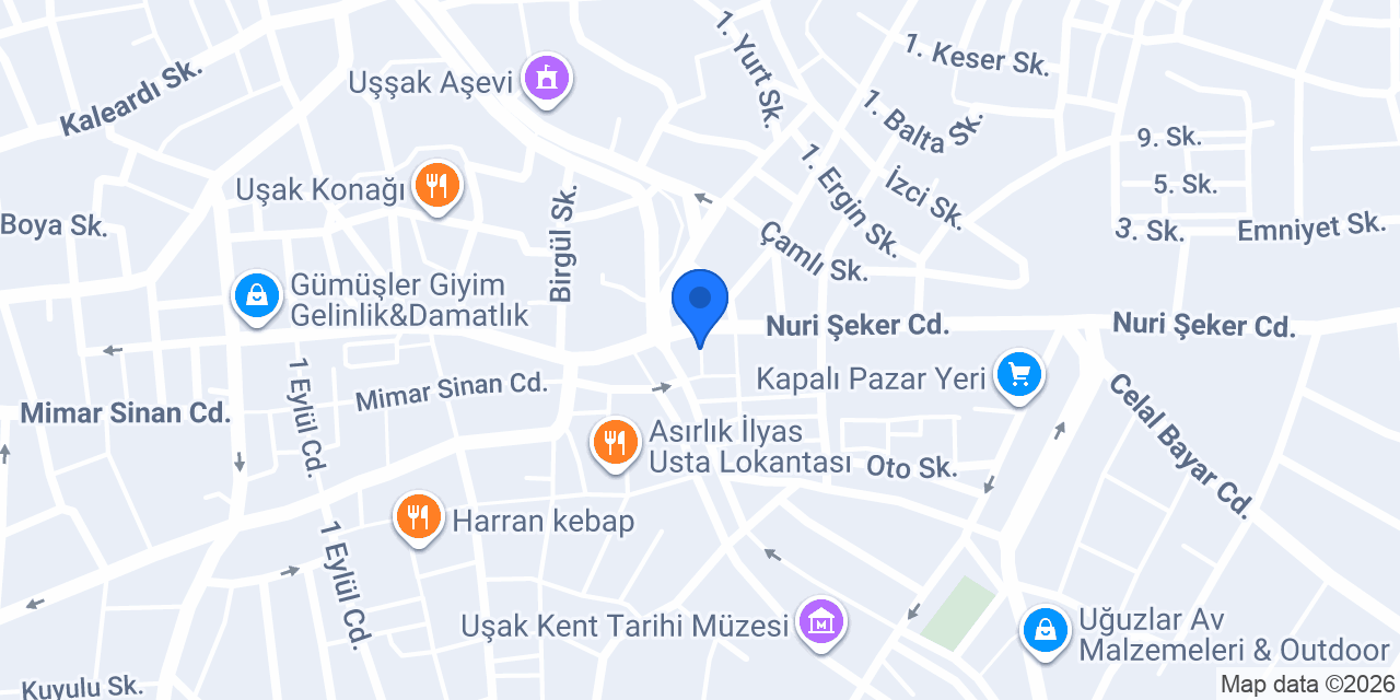 Hacım Ticaret konumu
