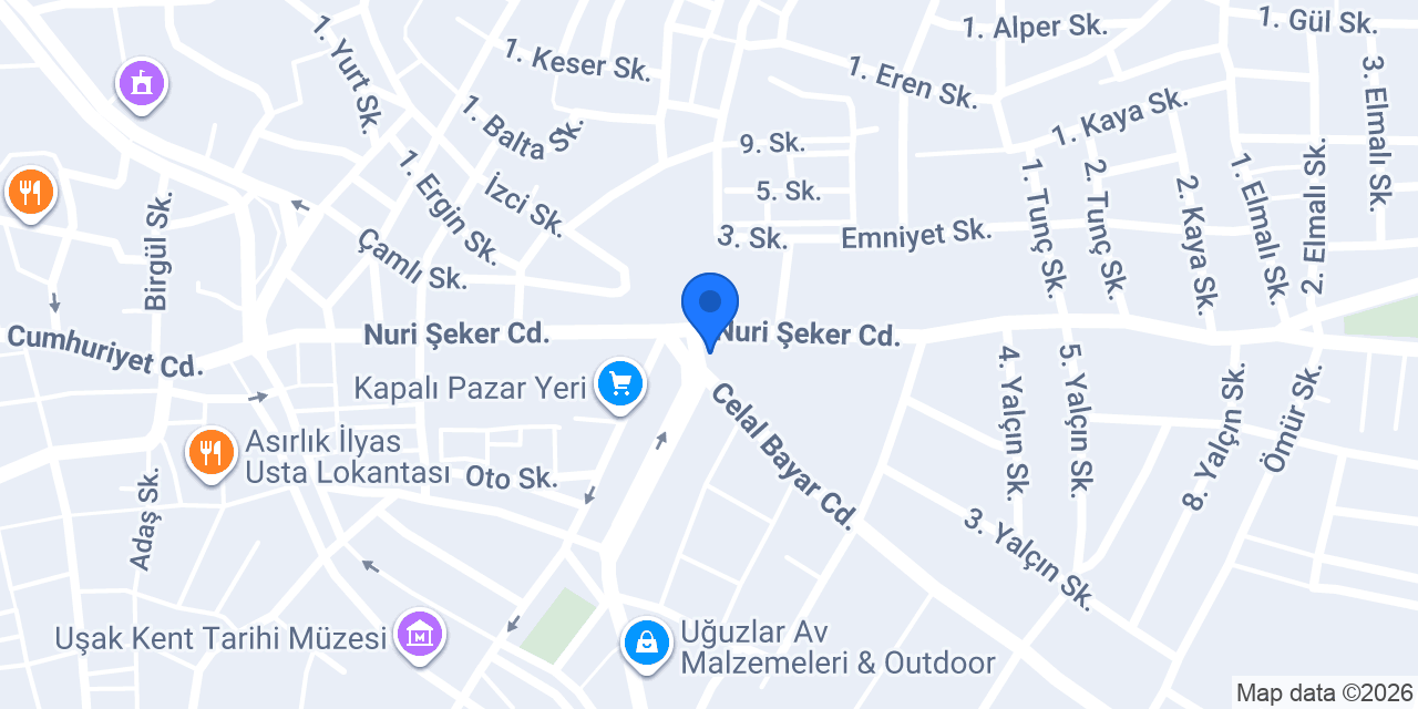 Aydın Optik konumu
