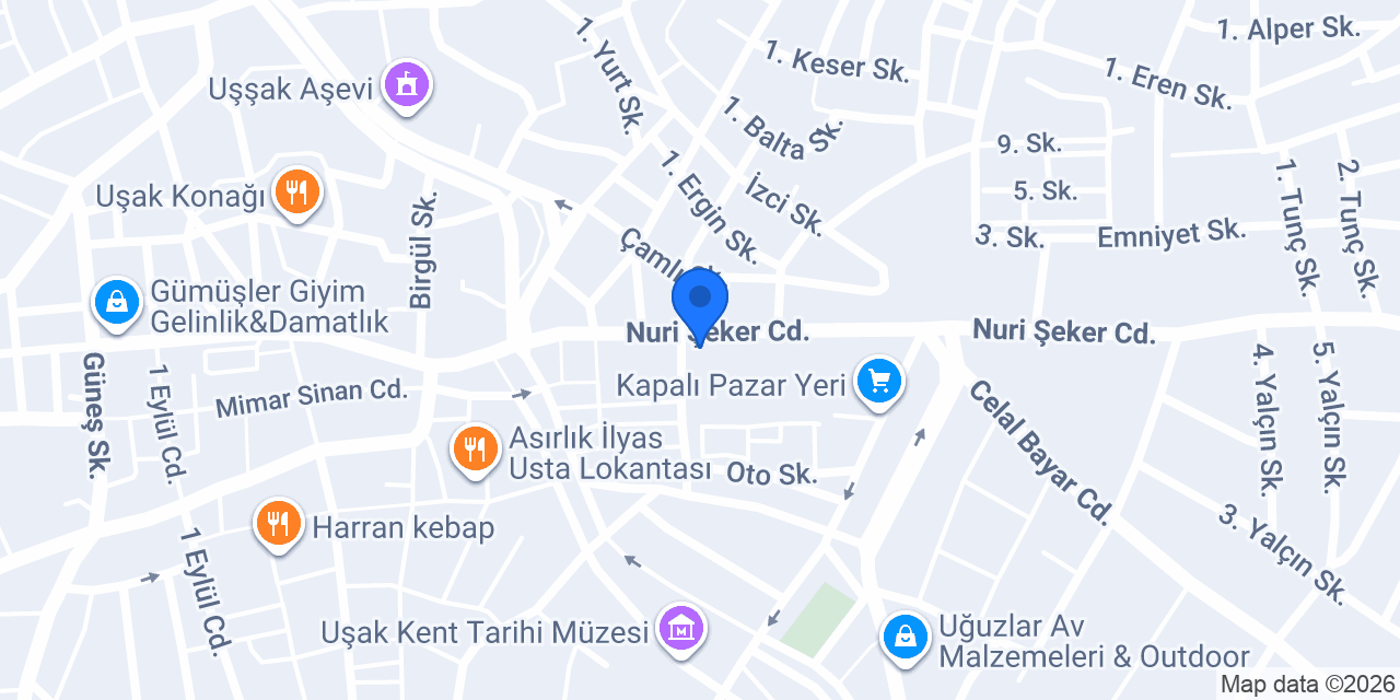 Özbodur Eczanesi konumu