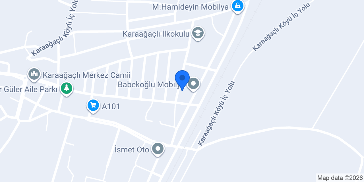 Şerif Mobilya konumu