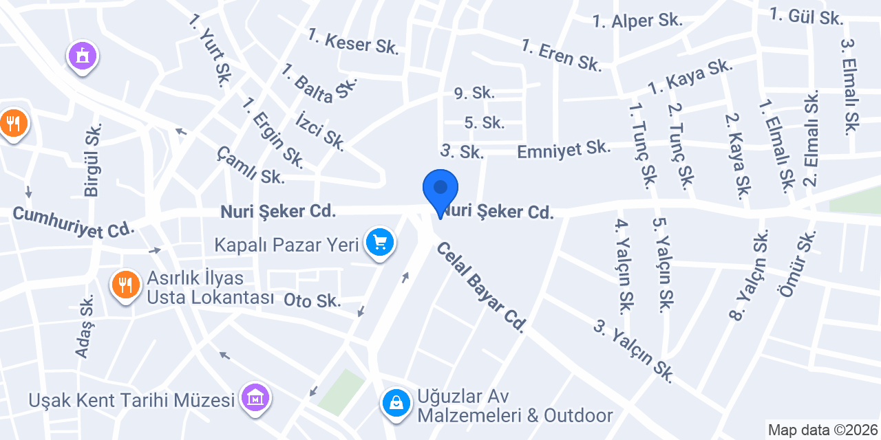 Kahraman Erkek Kuaförü konumu