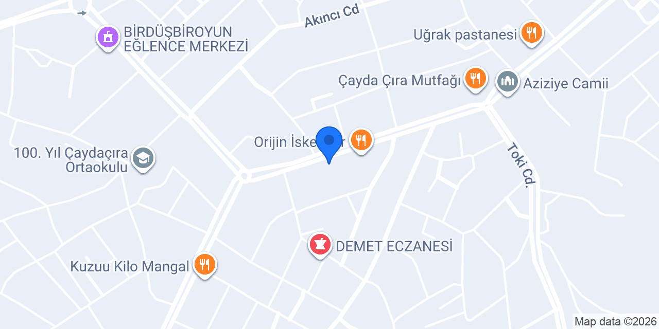 Kraliçe Çiçekçilik konumu