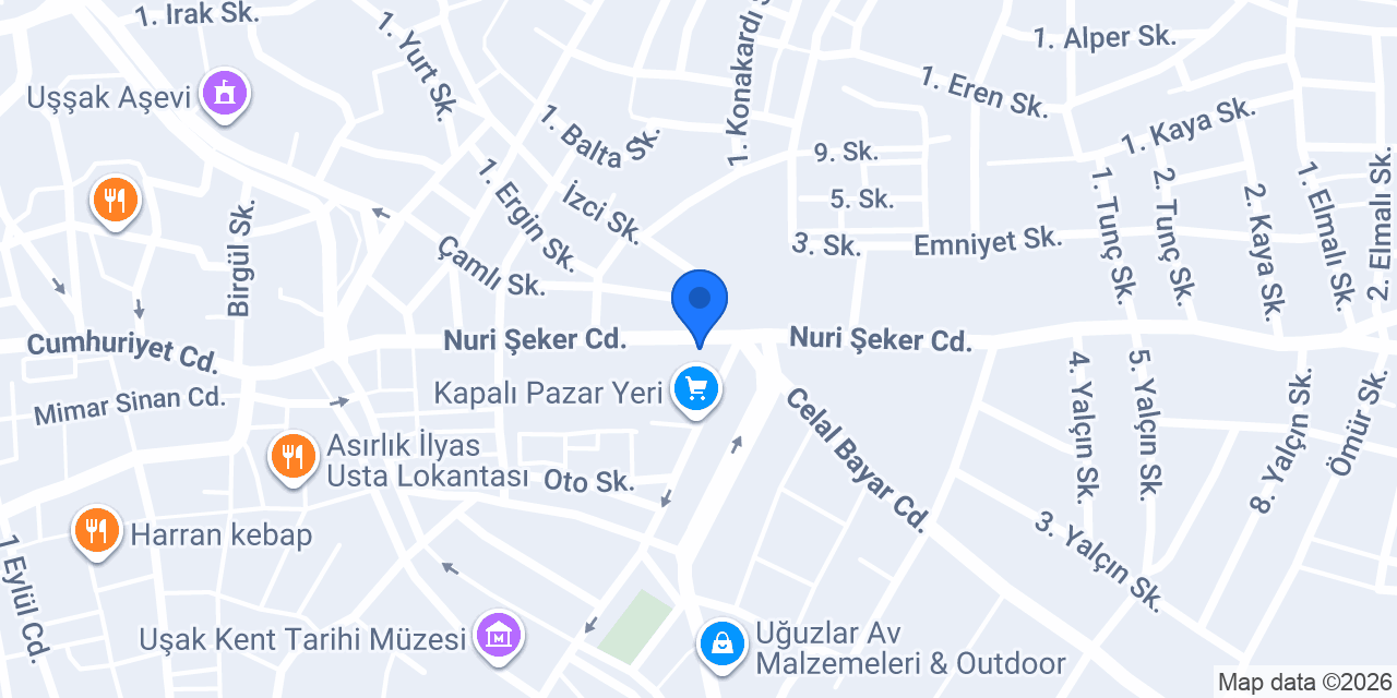 Yıldız Eczanesi konumu