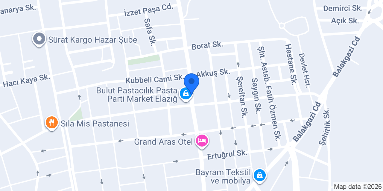 Moda Çiçekçilik konumu